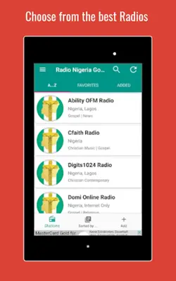 Nigeria Gospel Radio android App screenshot 5